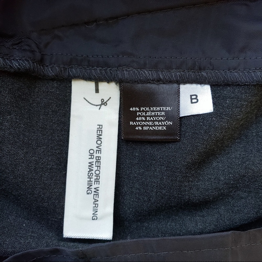 NWOT Ann Taylor Ann Classic Trouser Pants Charcoal - Picture 7 of 9